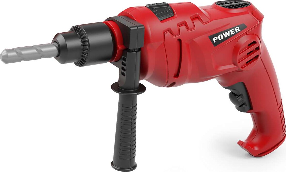 Slagboremaskine Legetøj Med Tilbehør - Elektrisk - Tegole