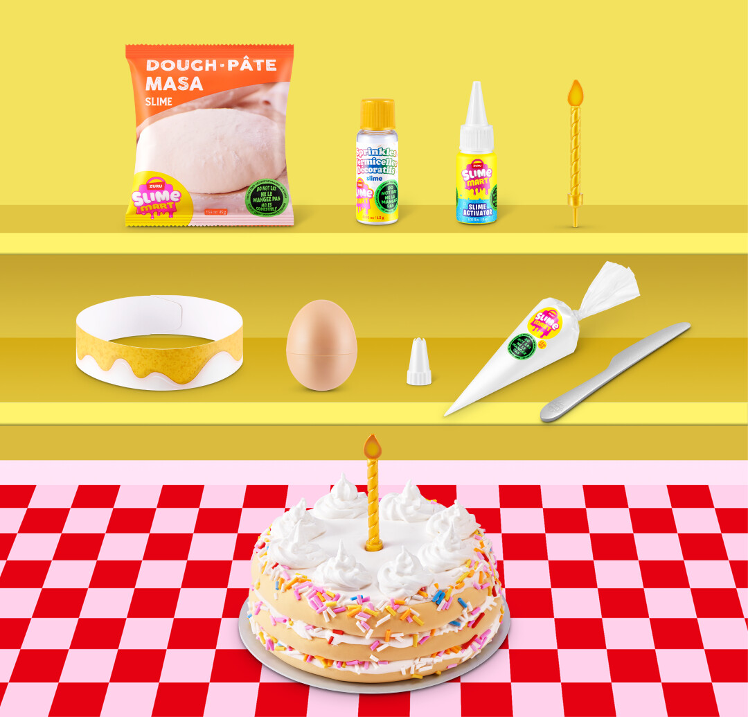Slime Mart - Shopping Bag S2 - Birthday Cake