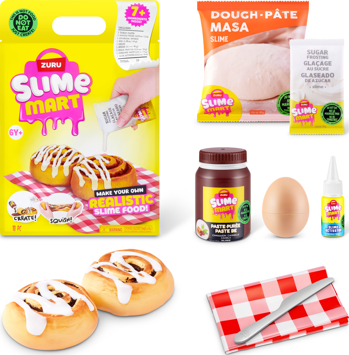 Slime Mart - Shopping Bag S2 - Cinnamon Rolls