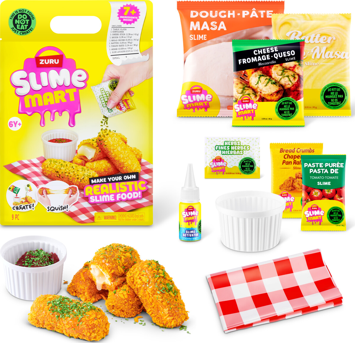 Slime Mart - Shopping Bag S2 - Mozzarella Sticks