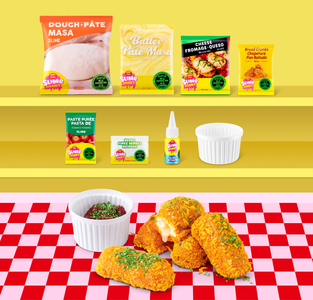 Slime Mart - Shopping Bag S2 - Mozzarella Sticks