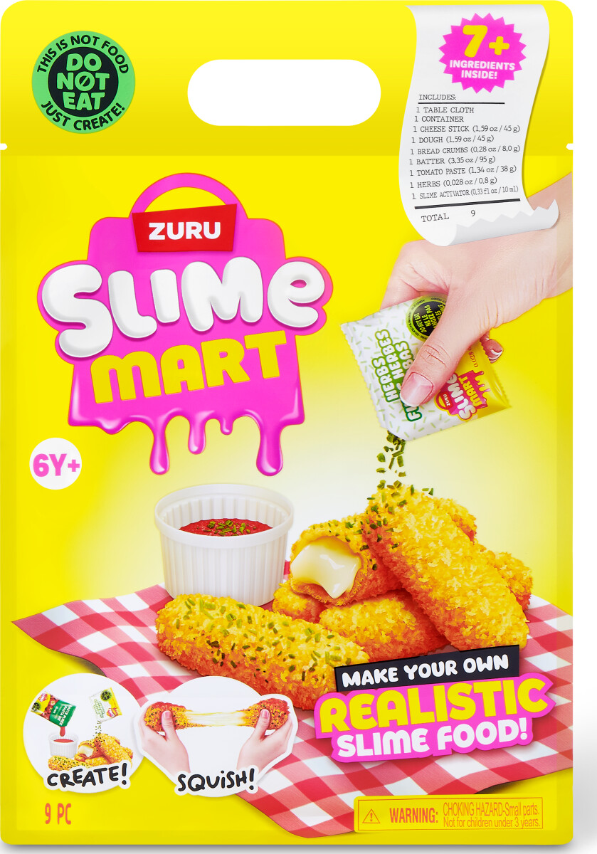 Slime Mart - Shopping Bag S2 - Mozzarella Sticks