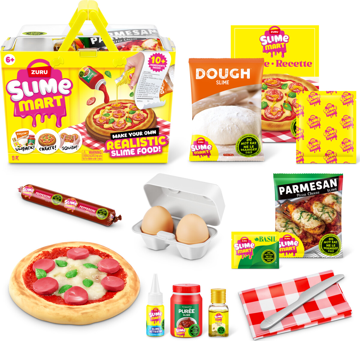 Zuru Slime Mart - Lille Legemad Kurv Med Over 10 Ingredienser