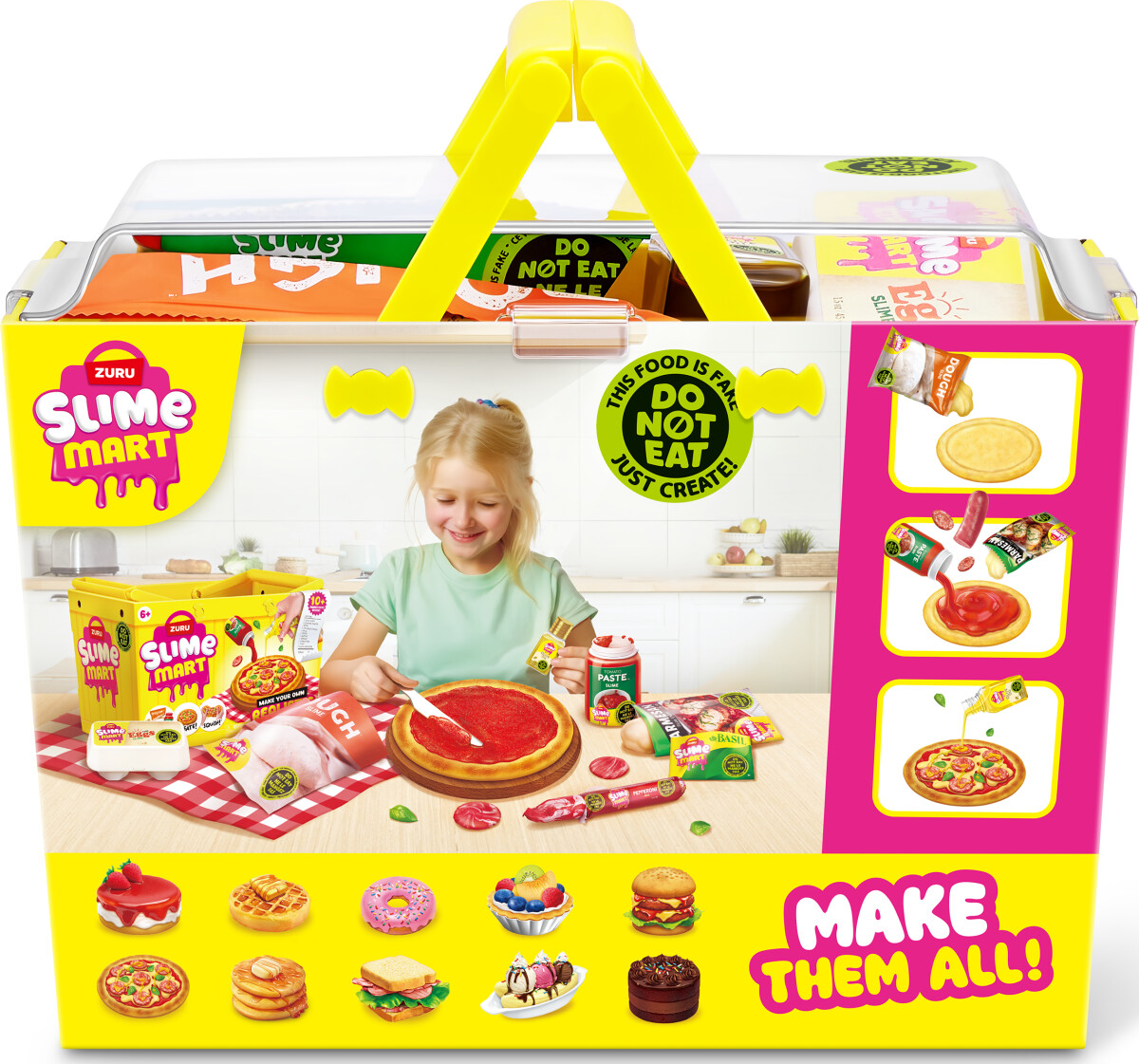 Slime Mart - Small Shopping Basket Pizza S1 15905B