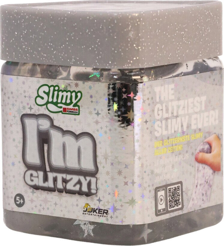 Slimy I M Slimy Glittzy 220 G - Glitrende Slim I Assorterede Farver