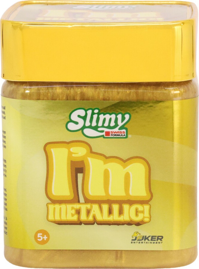 Slimy I M Slimy Glittzy 220 G - Glitrende Slim I Assorterede Farver