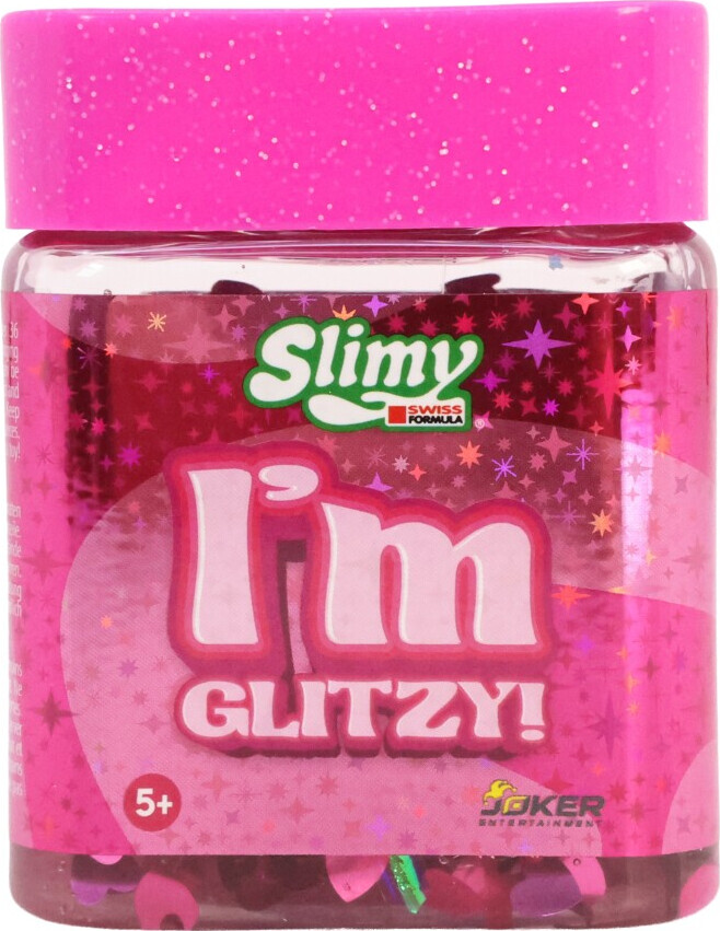 Slimy I M Slimy Glittzy 220 G - Glitrende Slim I Assorterede Farver