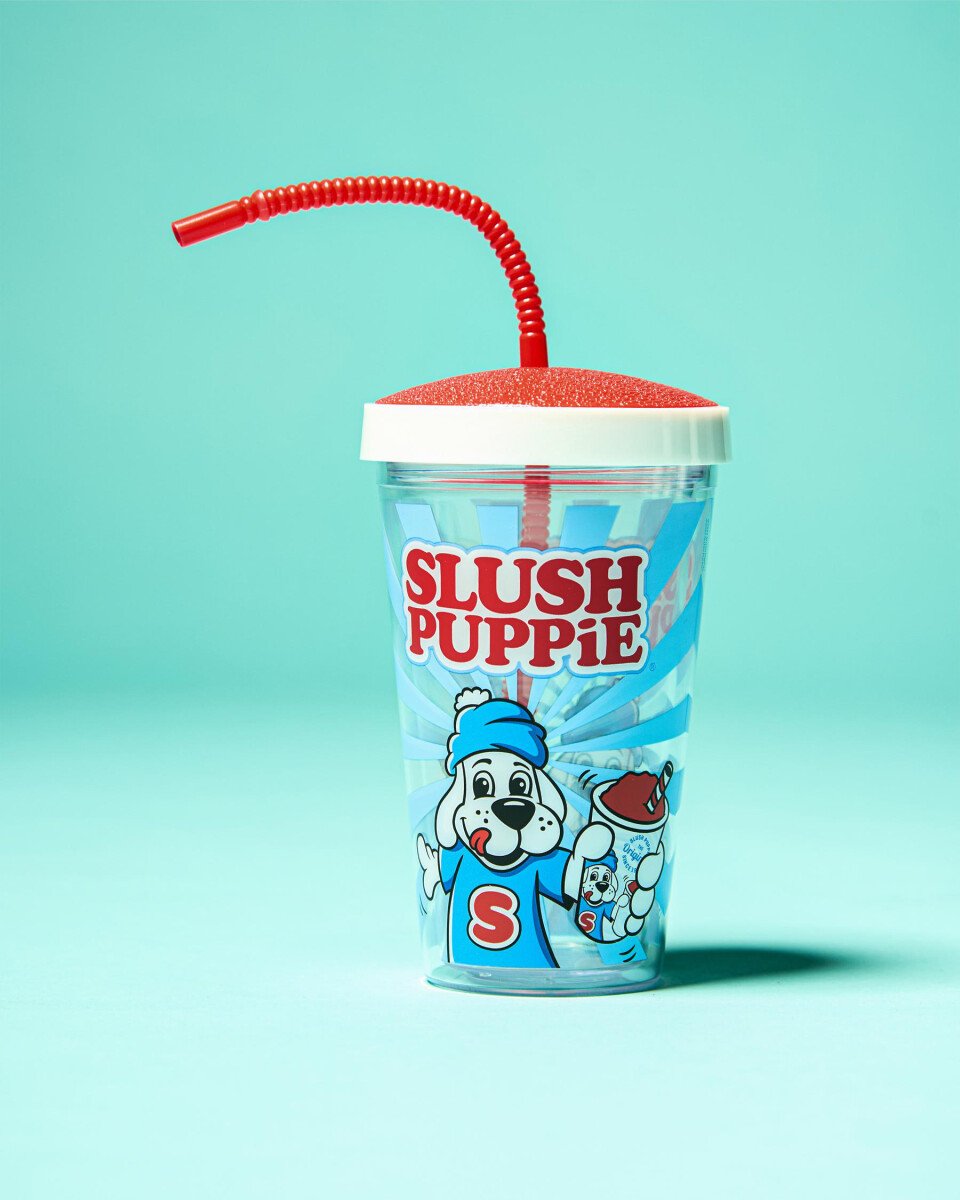 Slush Puppie Cup Bendy Straw