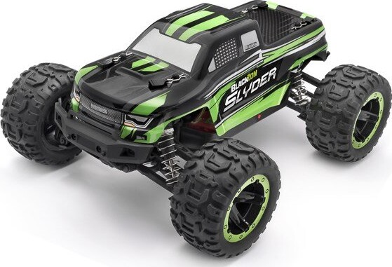 Blackzon - Slyder Fjernstyret Monster Truck - 1 16 - Grøn