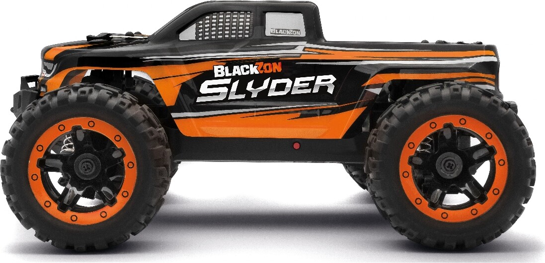 Blackzon - Slyder Monster Truck Fjernstyret - 1 16 - Orange
