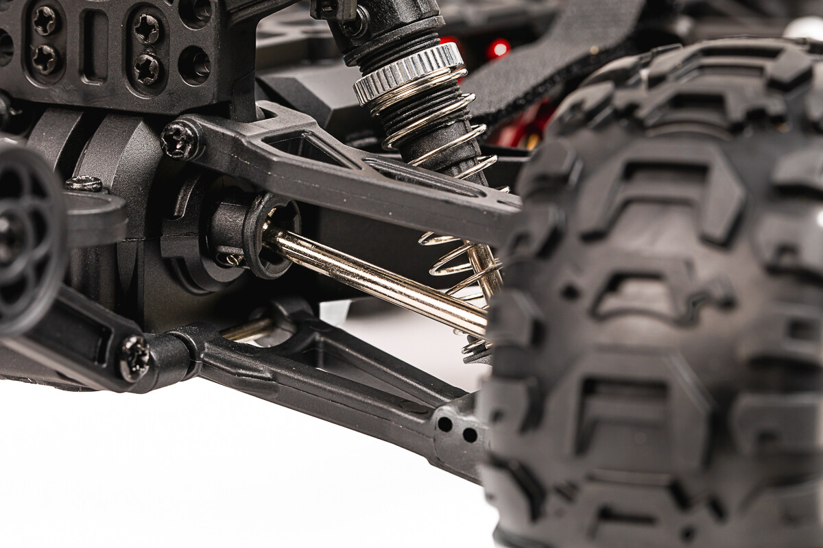 Blackzon - Rc Monster Truck Bil - Slyder Mt Turbo 116 4Wd 2S - Grøn