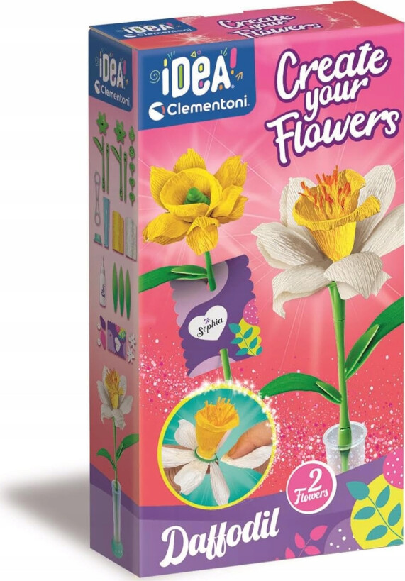 Clementoni - Create Your Flowers - Daffodil - 2 Stk