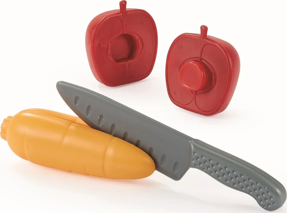 Legemad Sæt I Plastik - 21 Dele - Ecoiffier 100 Chef