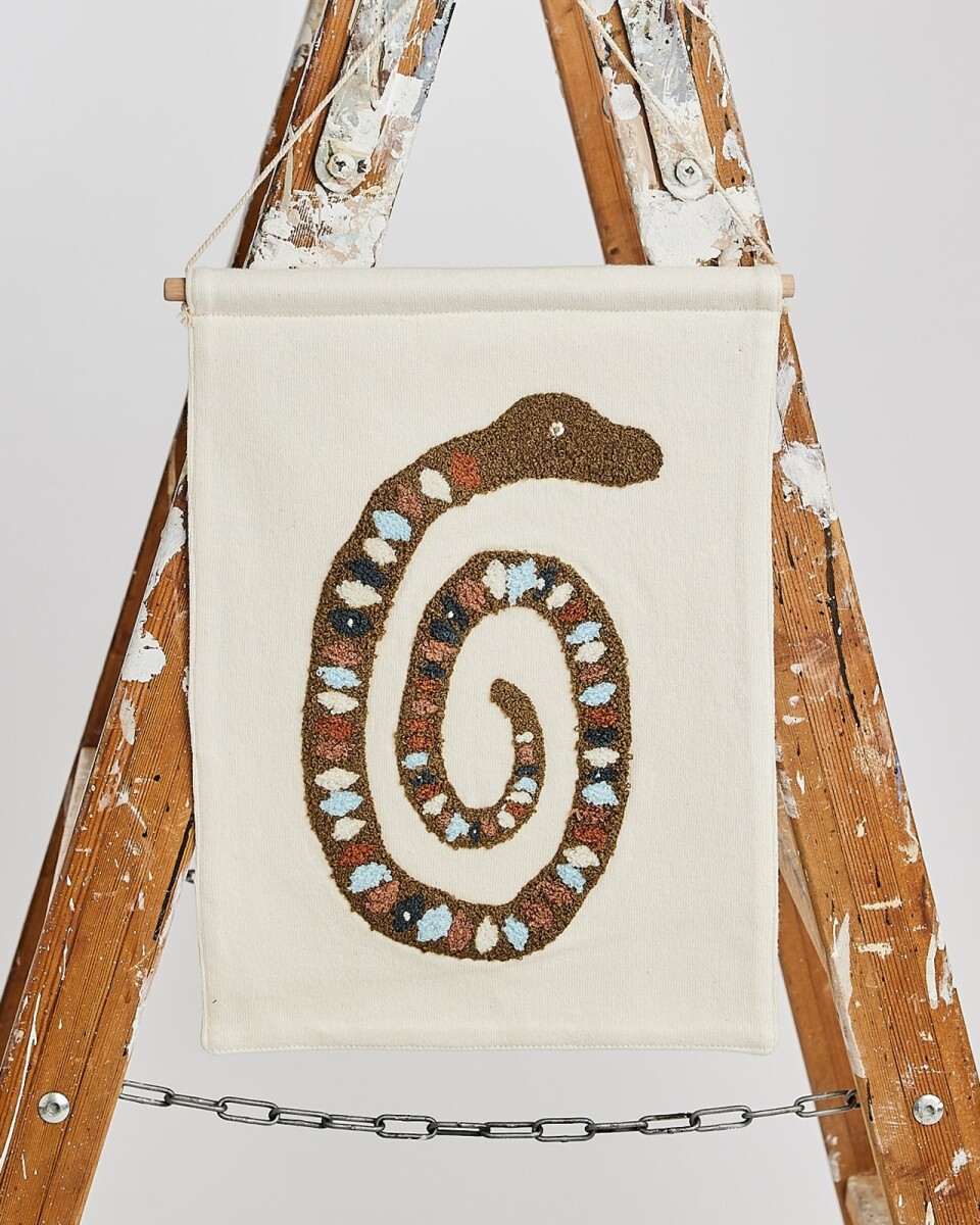 Smallstuff - Vægtæppe Til Børn - Slange - 37X33 Cm