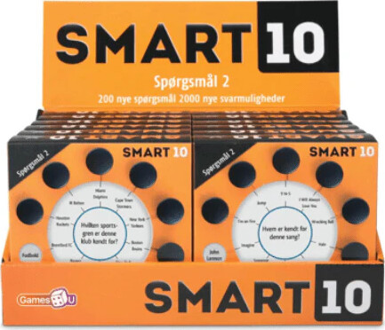 Smart 10 - Ekstra Spørgsmål - 100 Kort