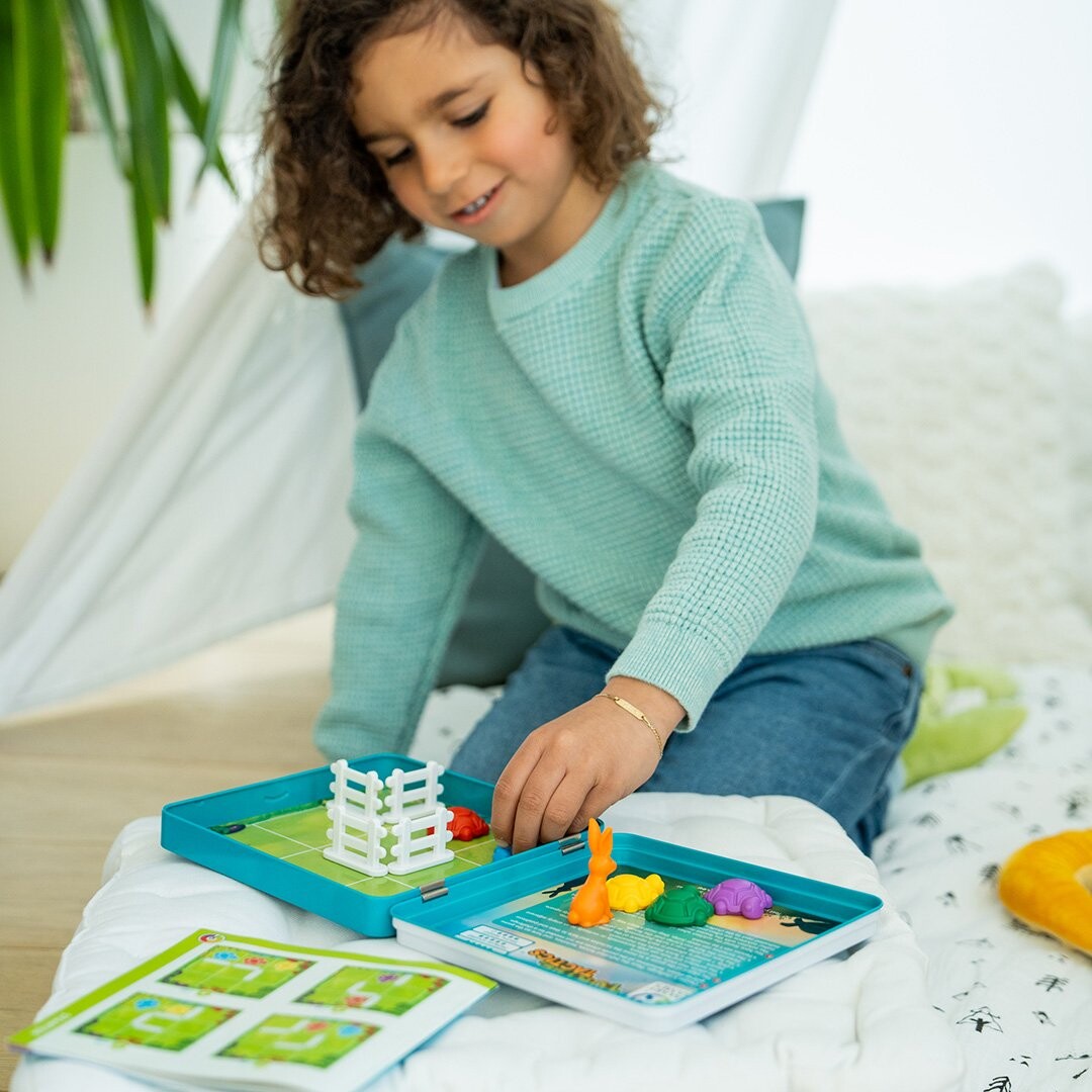 Smartgames - Magnetic Travel Tin - Skildpadde Taktik Nordic