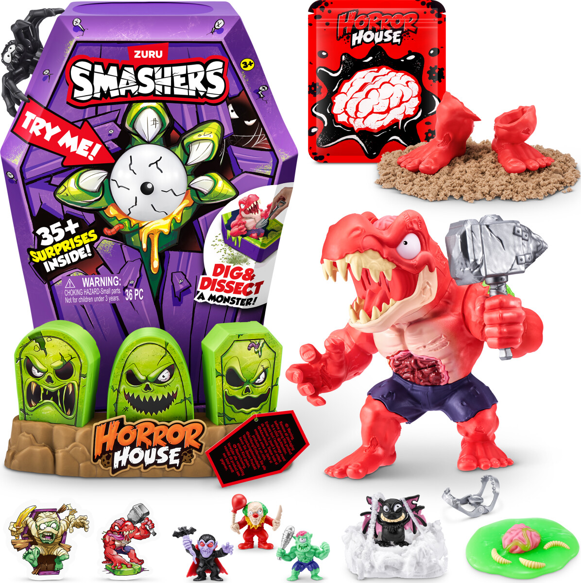 Zuru - Smashers - Horror House - Over 35 Overraskelser - S1