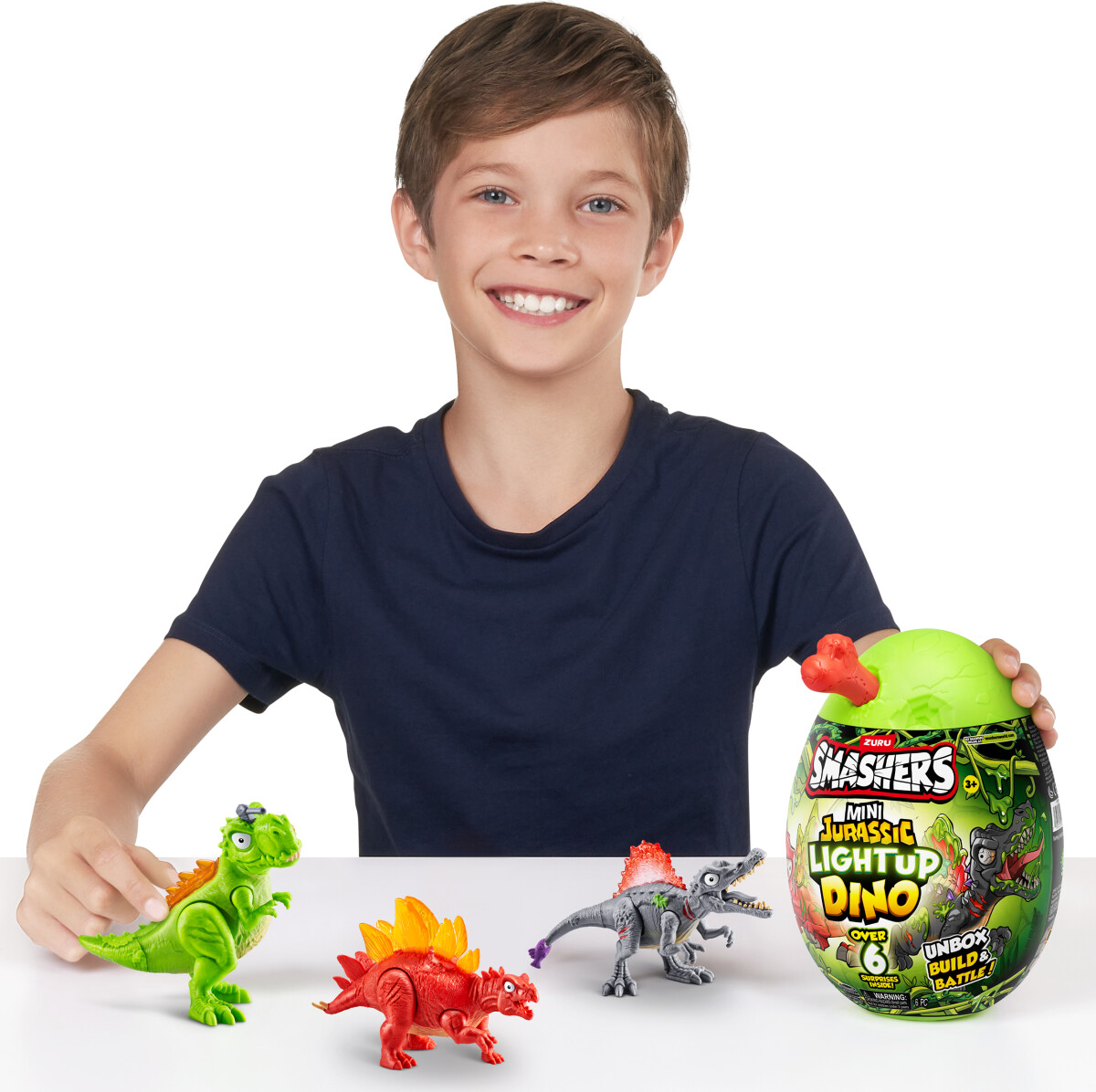 Zuru Smashers - Mini Jurassic Lightup Dino Egg - Overraskelse