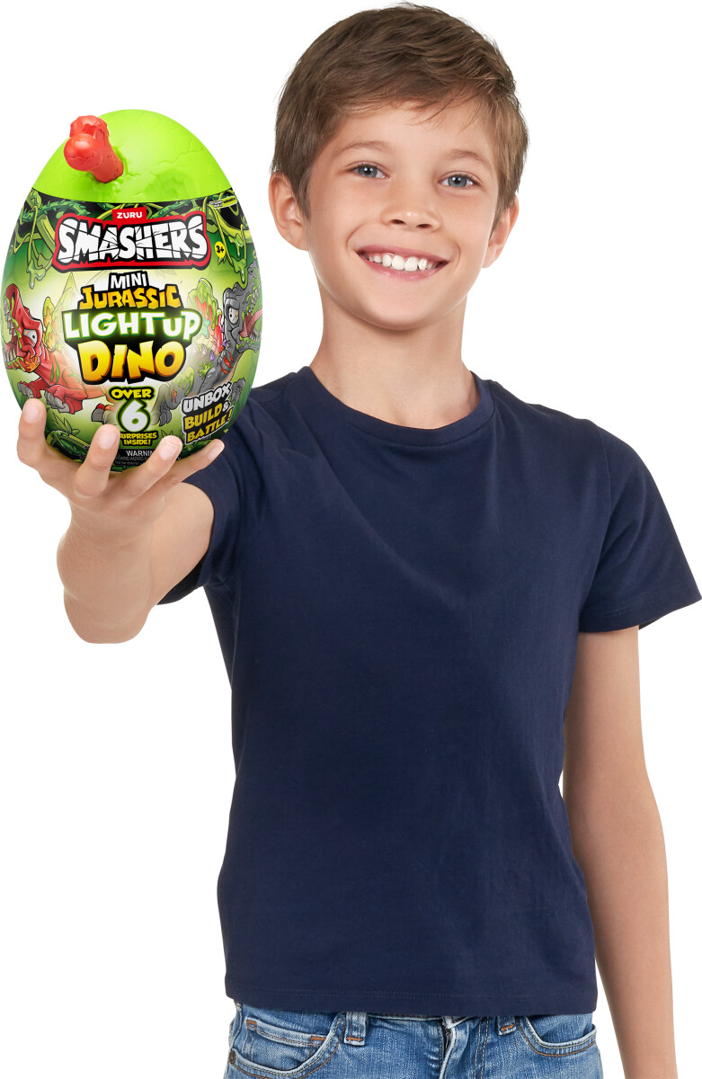 Zuru Smashers - Mini Jurassic Lightup Dino Egg - Overraskelse
