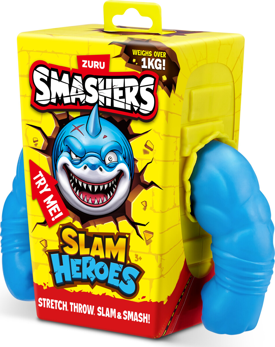 Zuru - Smashers - Slam Heroes - Wrestler Haj Figur - 1 Kg - S1