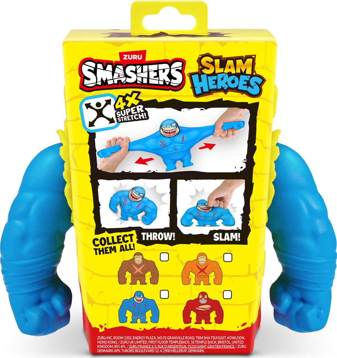 Zuru - Smashers - Slam Heroes - Wrestler Haj Figur - 1 Kg - S1