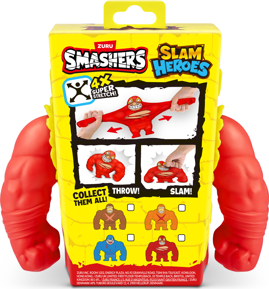 Zuru - Smashers - Slam Heroes - Wrestler Haj Figur - 1 Kg - S1