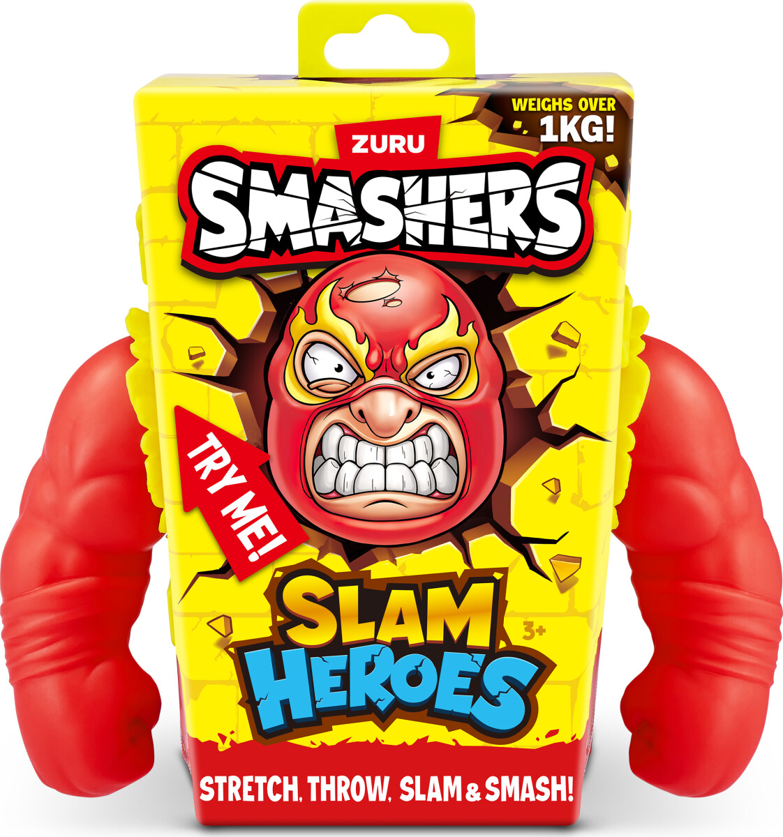 Zuru - Smashers - Slam Heroes - Wrestler Haj Figur - 1 Kg - S1