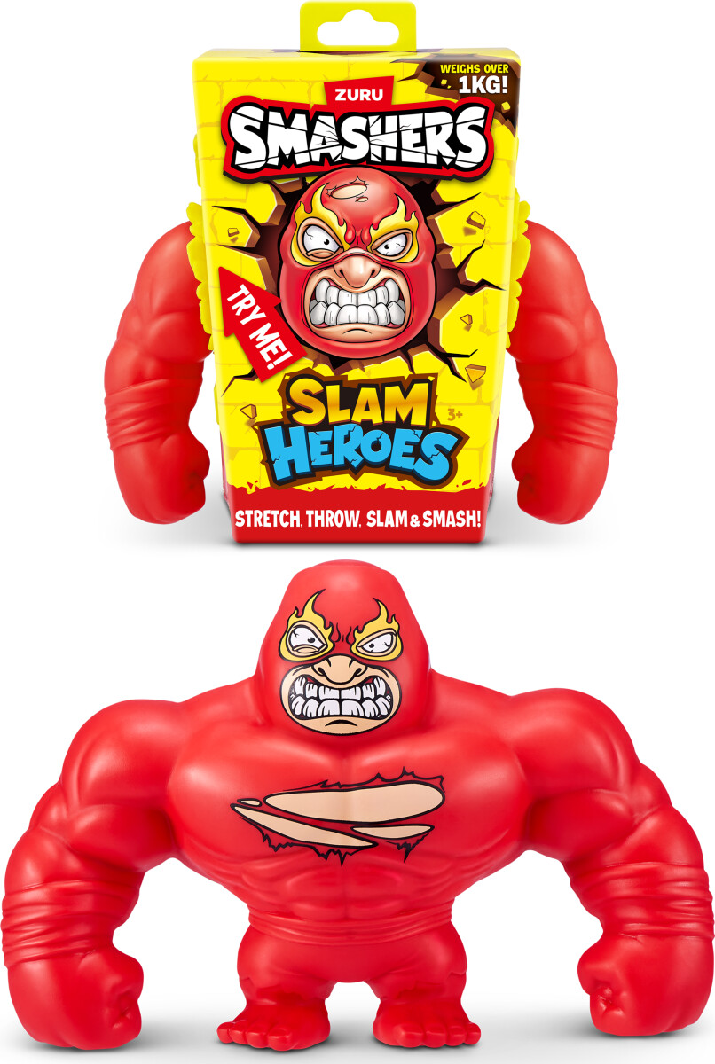 Zuru - Smashers - Slam Heroes - Wrestler Haj Figur - 1 Kg - S1