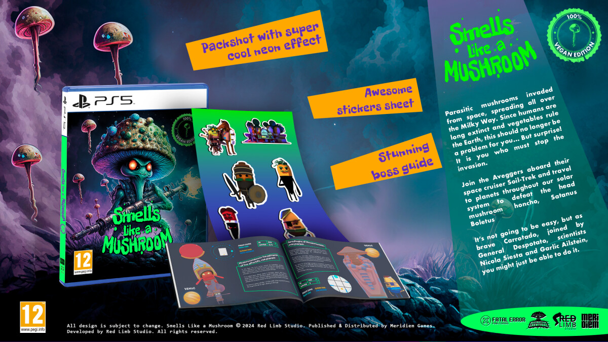 Smells Like A Mushroom - 100 Vegan Edition