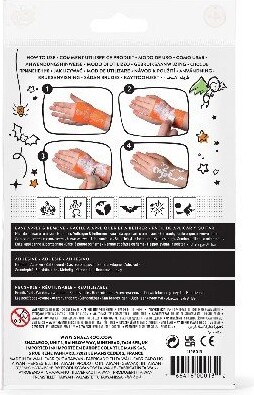 Ansigtsmaling Skabeloner - Halloween - 6 Stk - Snazaroo