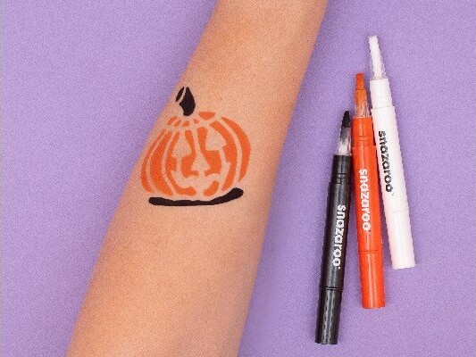 Ansigtsmaling Skabeloner - Halloween - 6 Stk - Snazaroo