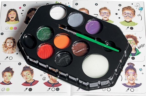 Snazaroo - Ansigtsmaling Sæt Til Halloween - 11 Dele