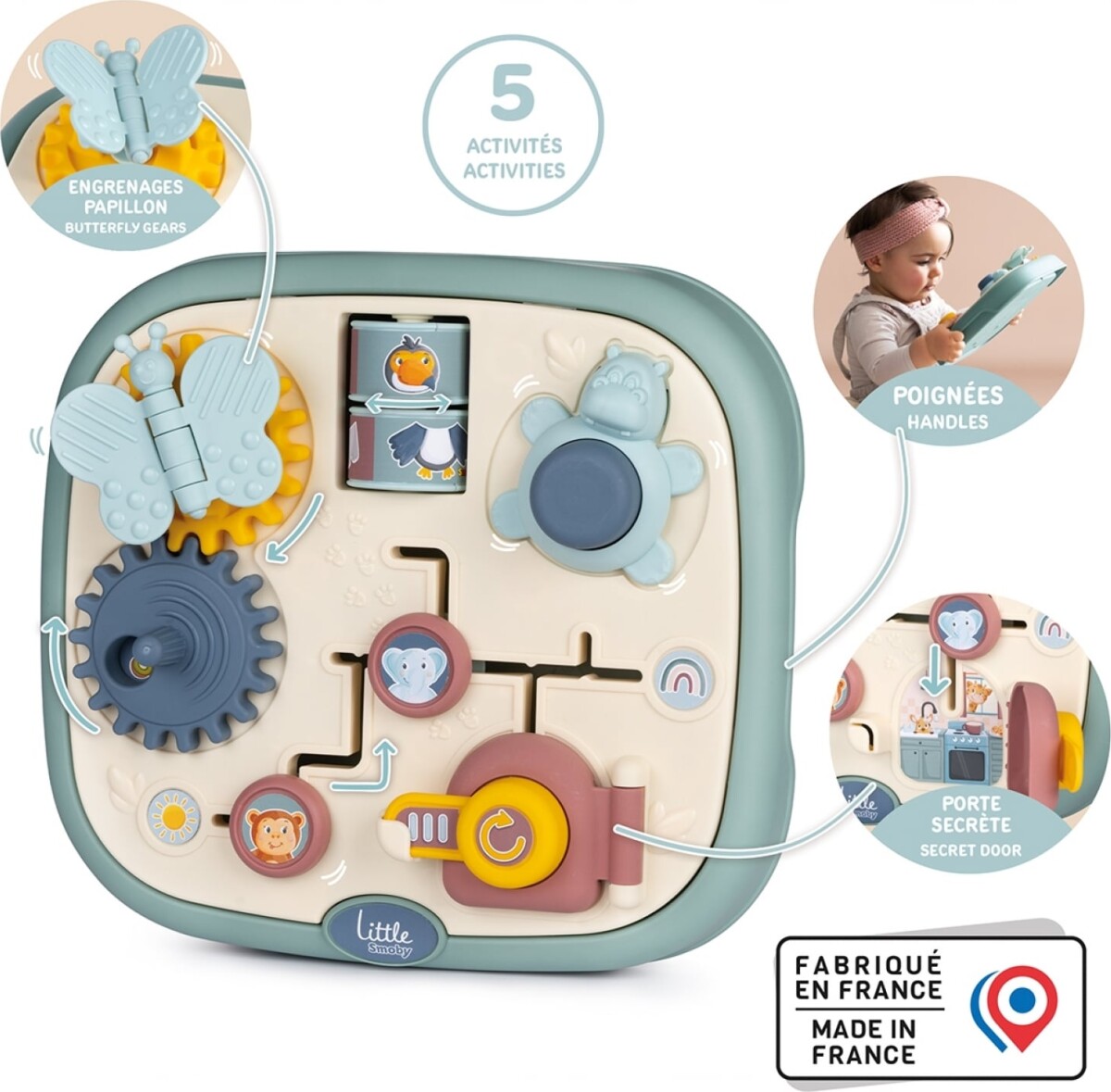 Smoby - Little Smoby Aktivitets-Tablet