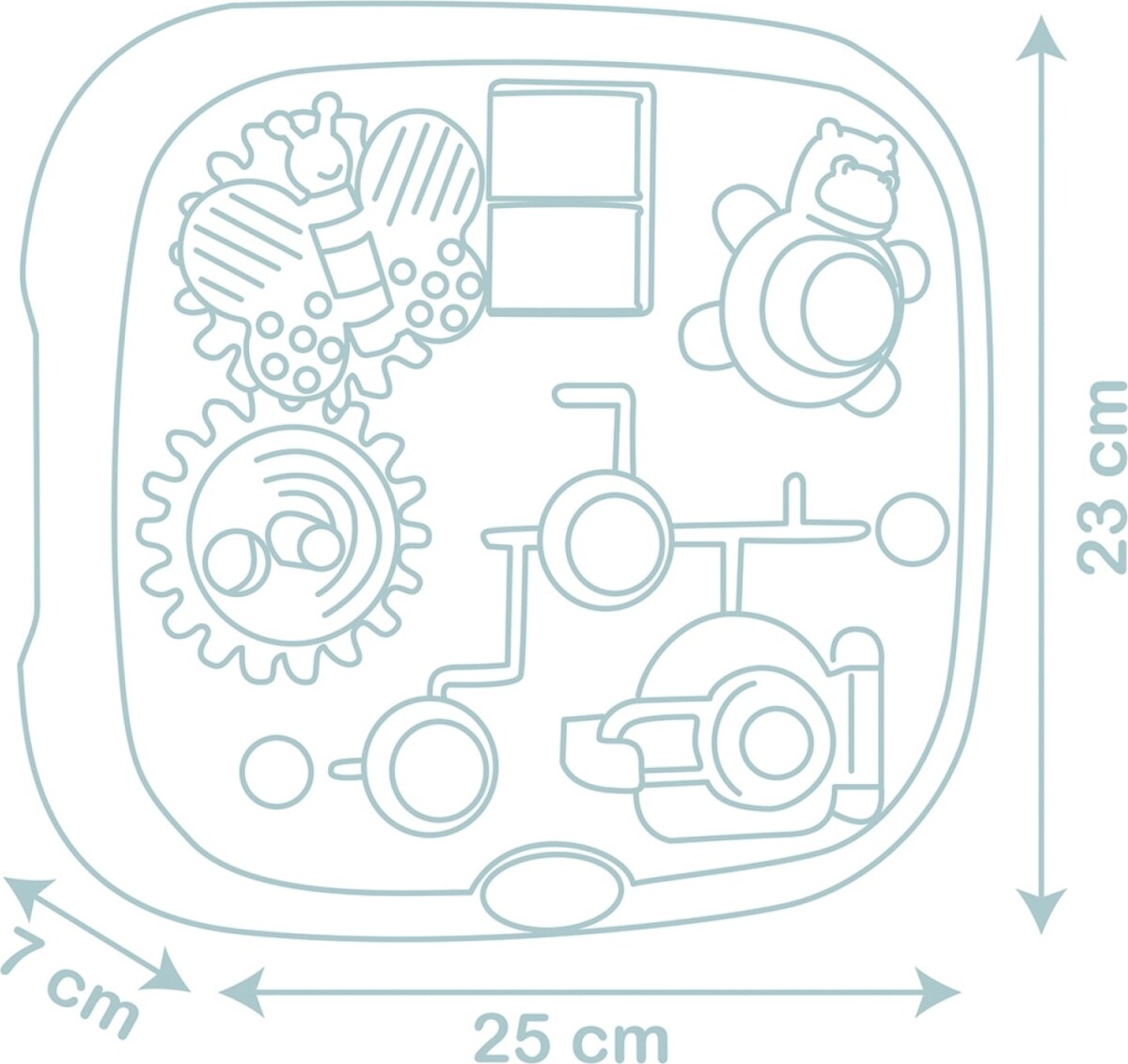 Smoby - Little Smoby Aktivitets-Tablet