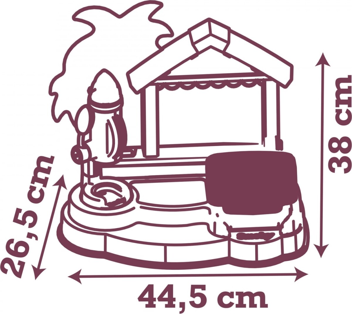 Smoby - Stitch Gourmet Hytte