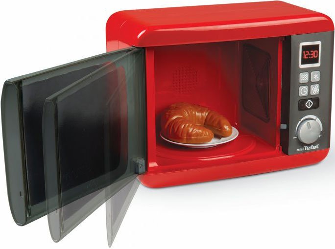 Smoby - Tefal Elektrisk Mikroovn Legetøj - Rød → Køb billigt her - Gucca.dk