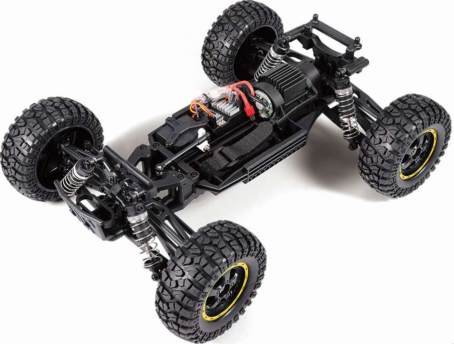 Blackzon - Rc Desert Buggy Bil - Smyter Db 112 4Wd - Gul