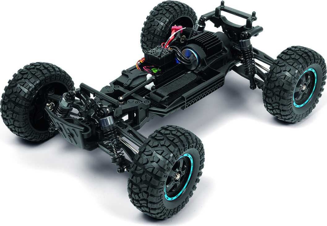 Blackzon - Rc Desert Buggy Bil - Smyter Db Turbo 112 4Wd 3S - Blå