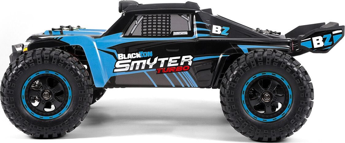 Blackzon - Rc Desert Truck Bil - Smyter Dt Turbo 112 4Wd 3S - Blå