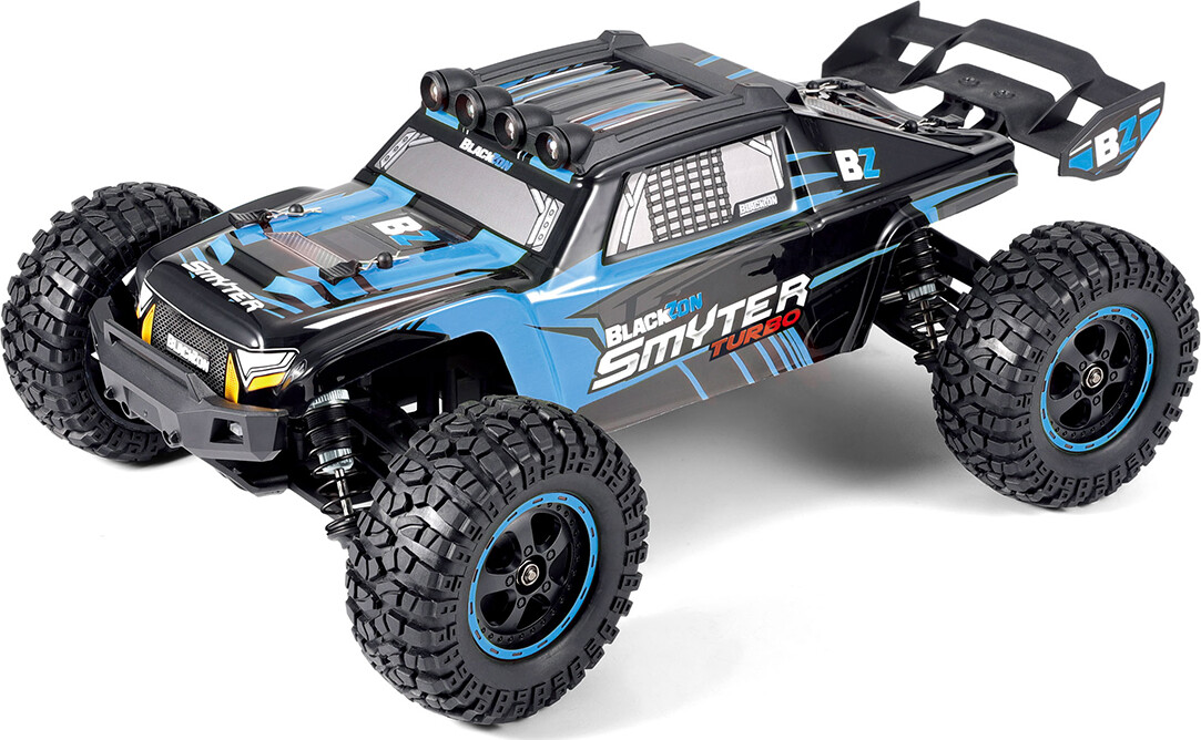 Blackzon - Rc Desert Truck Bil - Smyter Dt Turbo 112 4Wd 3S - Blå