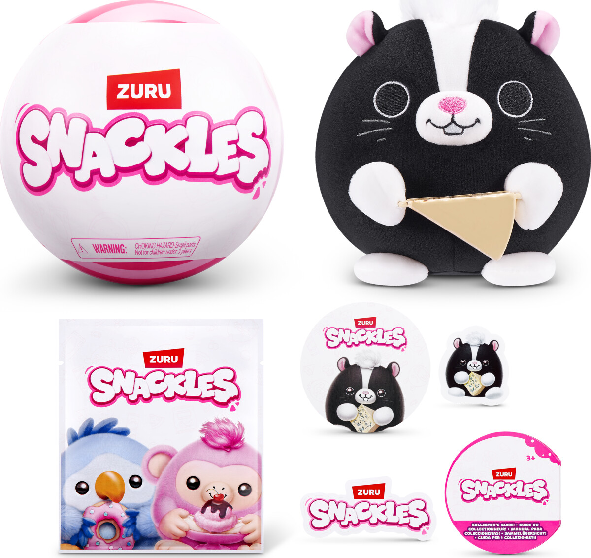 Zuru - Snackles - Core Non - Bamse - S1