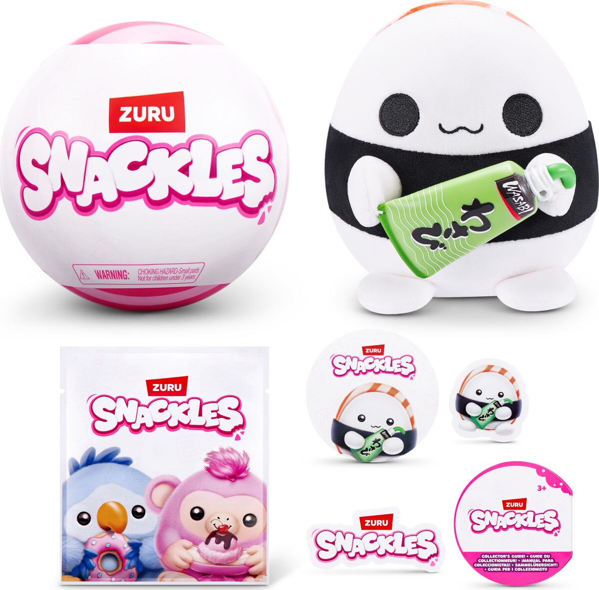 Zuru - Snackles - Core Non - Bamse - S1