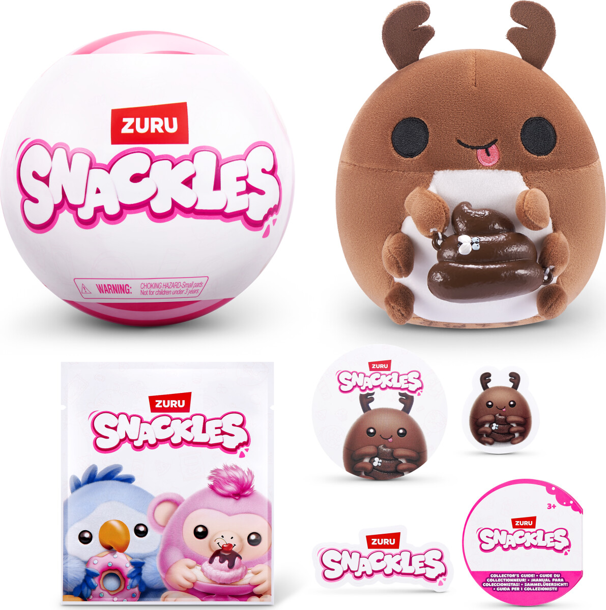 Zuru - Snackles - Core Non - Bamse - S1