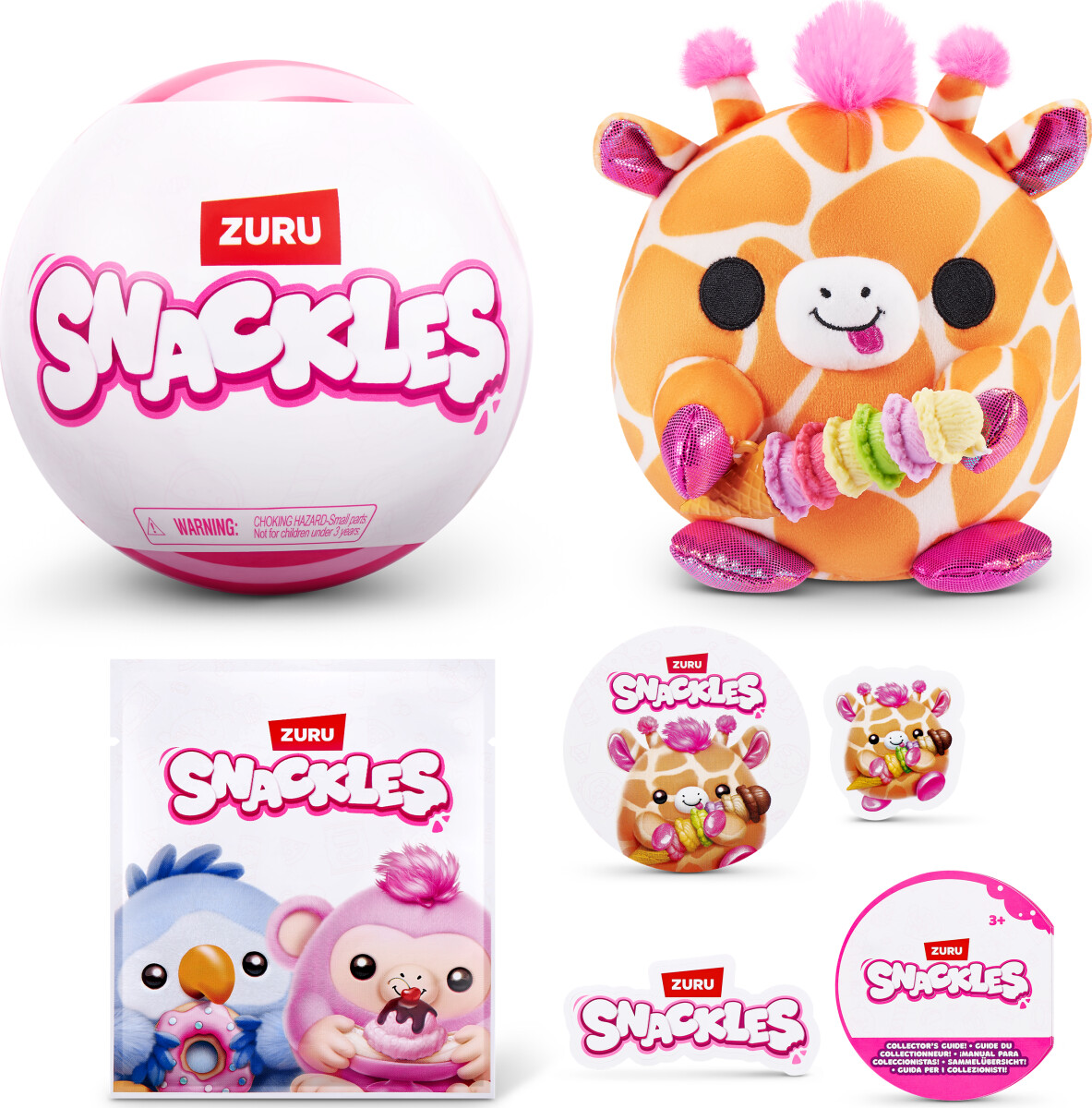 Zuru - Snackles - Core Non - Bamse - S1