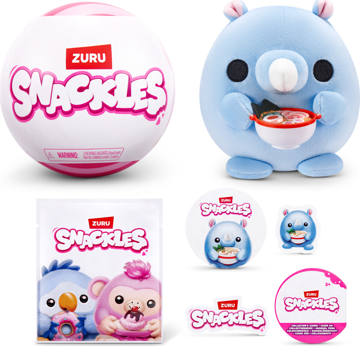 Zuru - Snackles - Core Non - Bamse - S1
