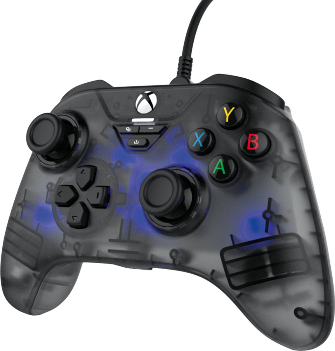 Snakebyte Gamepad Rgb X Smoke Grey - Xboxpc
