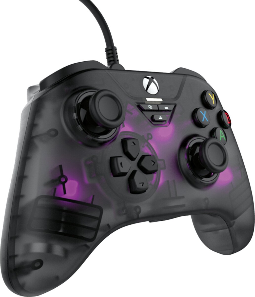 Snakebyte Gamepad Rgb X Smoke Grey - Xboxpc