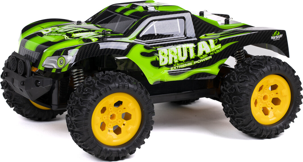 Fjernstyret Offroad Bil - Sneak Brutal - 1 12 - 2 4 Ghz - Grøn