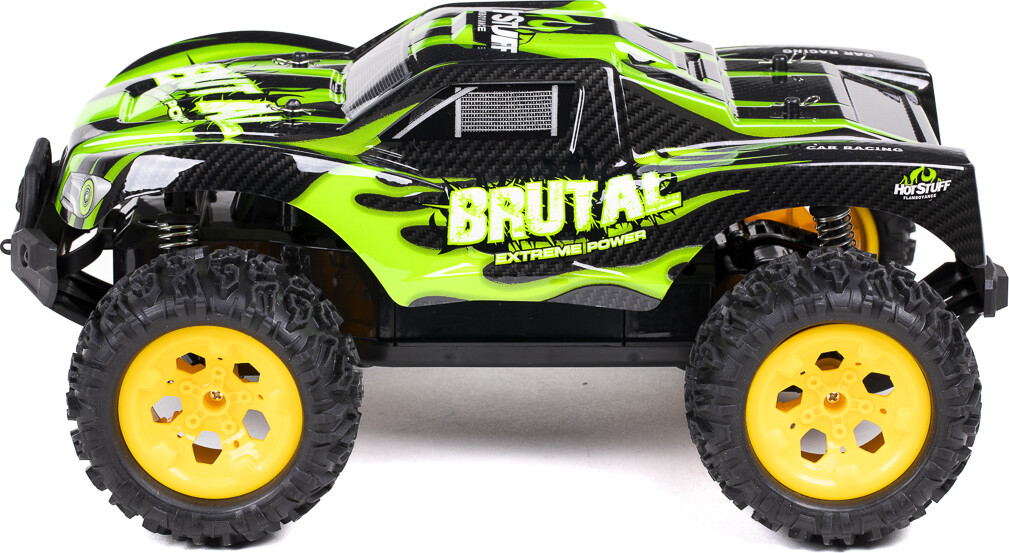 Fjernstyret Offroad Bil - Sneak Brutal - 1 12 - 2 4 Ghz - Grøn