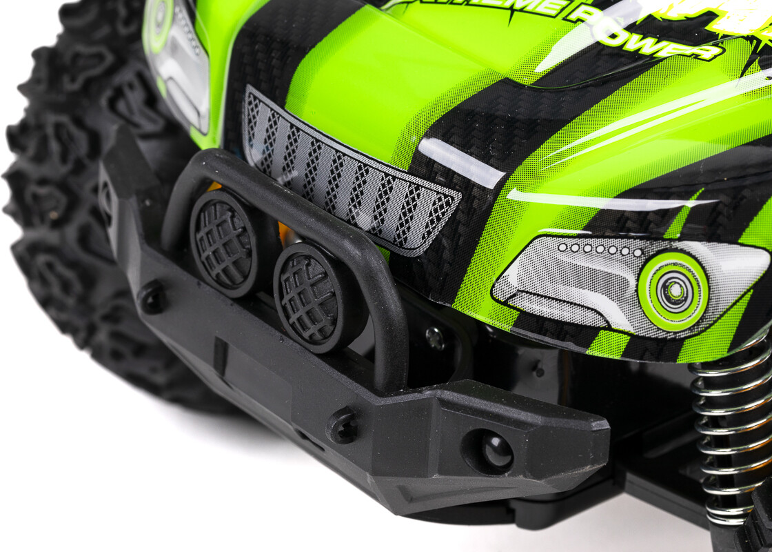 Fjernstyret Offroad Bil - Sneak Brutal - 1 12 - 2 4 Ghz - Grøn